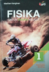Image of FISIKA UNTUK SMA/MA KELAS X Kurikulum 2013