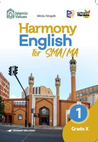 Image of Harmony English for SMA/MA Grade X Kurikulum Merdeka